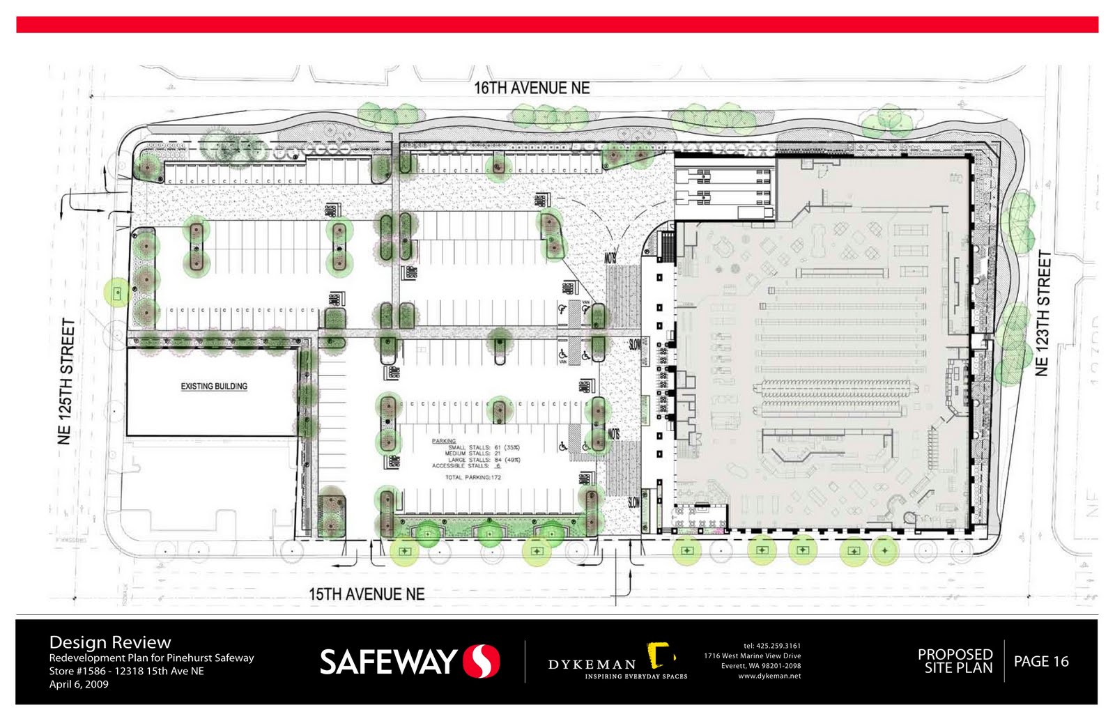 Safeway Store Layout Map Pinehurst Safeway: The Rezone For The New Store Is Almost Complete «  Pinehurst Seattle